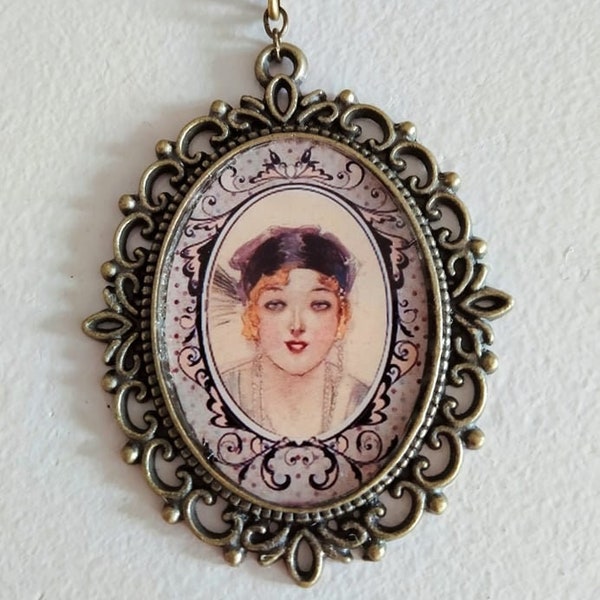 Collier sautoir 1920 lady