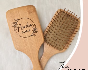 Brosse A Cheveux Personnalisee Etsy