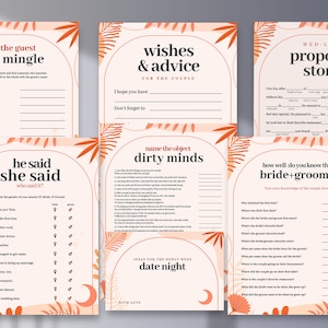 Zestaw na wieczór panieński lub wieczór panieński Desert Moon Boho Boho Arch/Gry gotyckie (mistyczne, czarownicze, ezoteryczne, niebiańskie)
