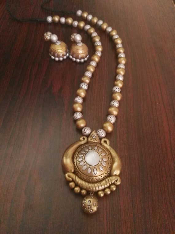 Terracotta Jewellery Etsy India