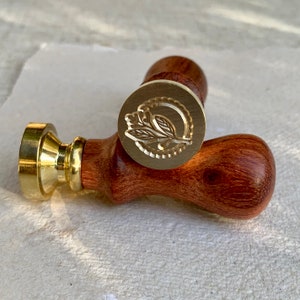 Siegelstempel Siegel Blume