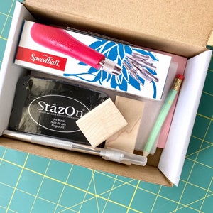 Carve Your Own Stamps - Block Printing Kit – Magic Box Toys NOLA