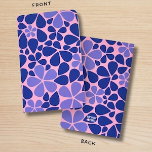 Pink and Purple Notebook, Soft Cover Journal, Dot Grid Notebook, Bullet Notebook, Sketchbook, Diary