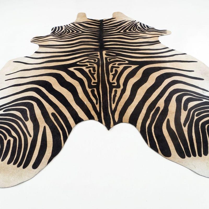 Ex Large Zebra Rug Zebra Rug - Etsy