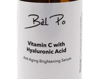 vitamina c, ácido hialurónico, suero