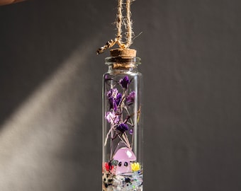 Glowing Gardens: Mushroom Meadow in a Bottle | Mini World in a Glass Bottle | Mini Mushroom Realm