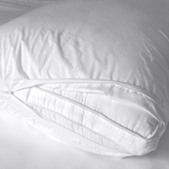Organic Pillow Protector By Living Fresh Waterproof Etsy