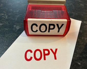 Customised Self Inking Rubber Stamp (Various Sizes), Personalised Loyalty Cards, business name, logo