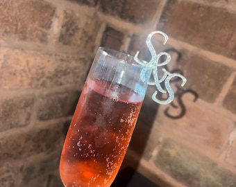 Personalized Acrylic Drink Toppers: Birthday Party Decor