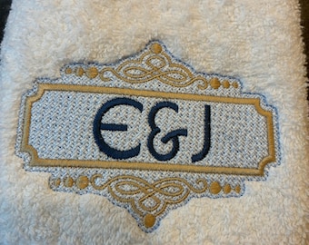 Custom Embroidered Personalised Towels