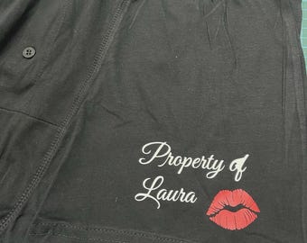 Personalised Custom Printed Mens Boxers