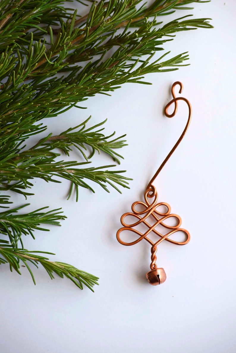 Celtic knot ornament Christmas tree Farmhouse Christmas Etsy