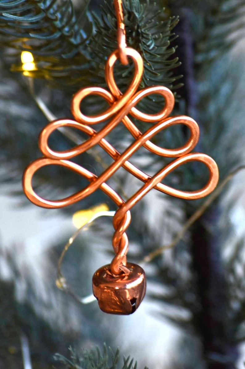 Celtic knot ornament Christmas tree Farmhouse Christmas Etsy