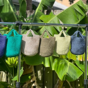 Crochet Tote Bag/Crochet Handbag image 5