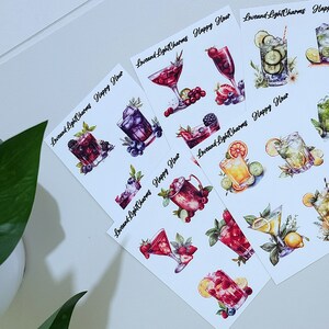 Happy Hour stickercollectie - plannerstickers
