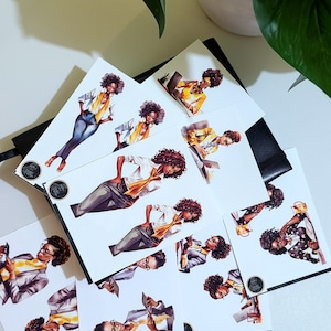 I Am Every Woman Sticker Collection Vol 2 - Culture Doll Sticker, Urban Doll Sticker, Planner Doll Stickers