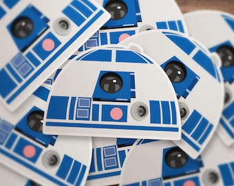 Star Wars R2D2 Dome Sticker!