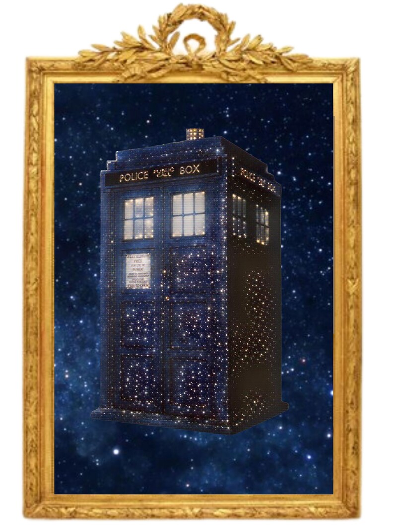 Set of 4, Tardis Print, Doctor Who Poster, Printable Dr Who Wall Art ...