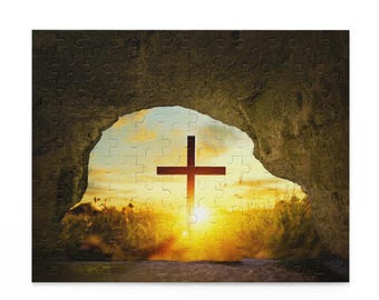¡Ha resucitado!, Jesús, Cruz, Rompecabezas de Adviento (120, 252, 500 piezas)