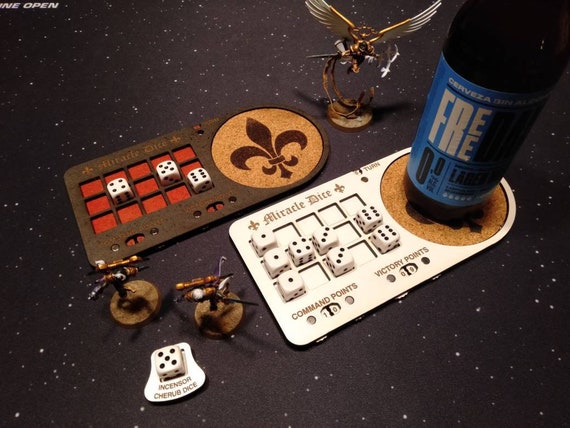 Warhammer Adepta Sororitas - Miracle Dice & Tracker
