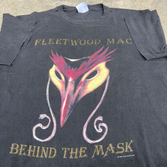 Vintage 90s 1990 Fleetwood Mac behind the mask Pr… - image 1
