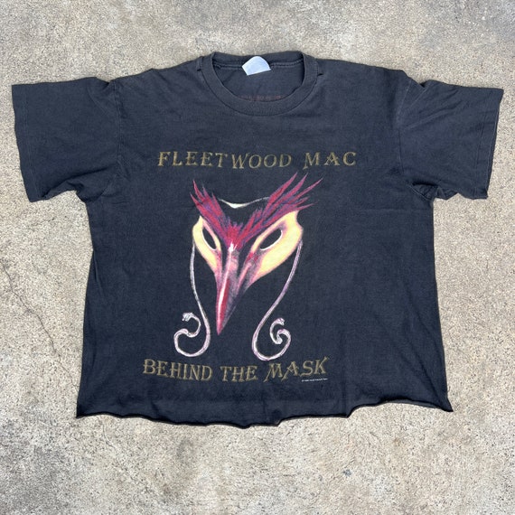 Vintage 90s 1990 Fleetwood Mac behind the mask Pr… - image 2