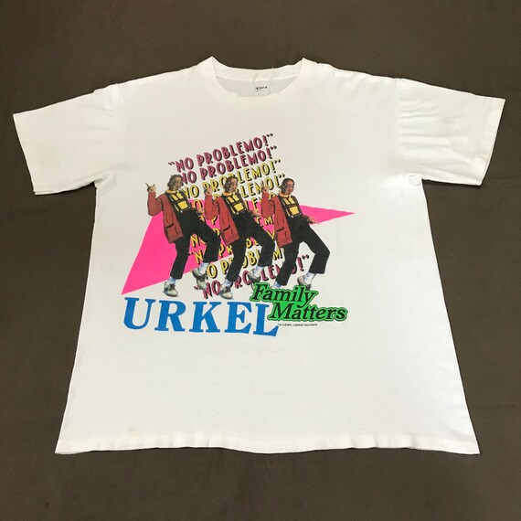 vintage steve urkel t shirt
