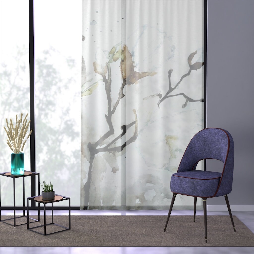 Japandi Art Shower Curtain Japandi Decor Japandi Style