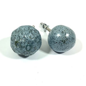 poignées d'armoire, boutons, poignée en céramique, poignée d'armoire, bouton de tiroir, ensemble de 2 boutons en céramique