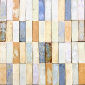 tegels, rechthoekige tegels, handgemaakte keramische tegels, mint handgemaakte tegels, muurkunst, keramische tegels, keramische decors