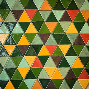 Tiles &quot;Retro&quot;,handmade ceramic tiles, green tiles,handicraft,handpainted tiles for bathroom,kitchen,style home design, ceramic tiles