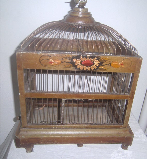 VICTORIAN BIRD CAGE – 1890s