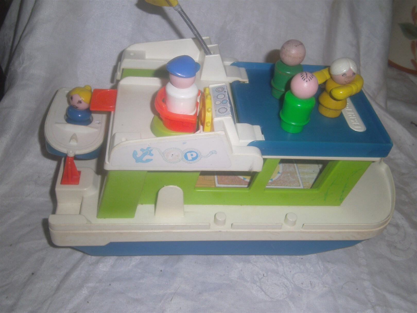 Fisher Price House Boat 1960's Etsy