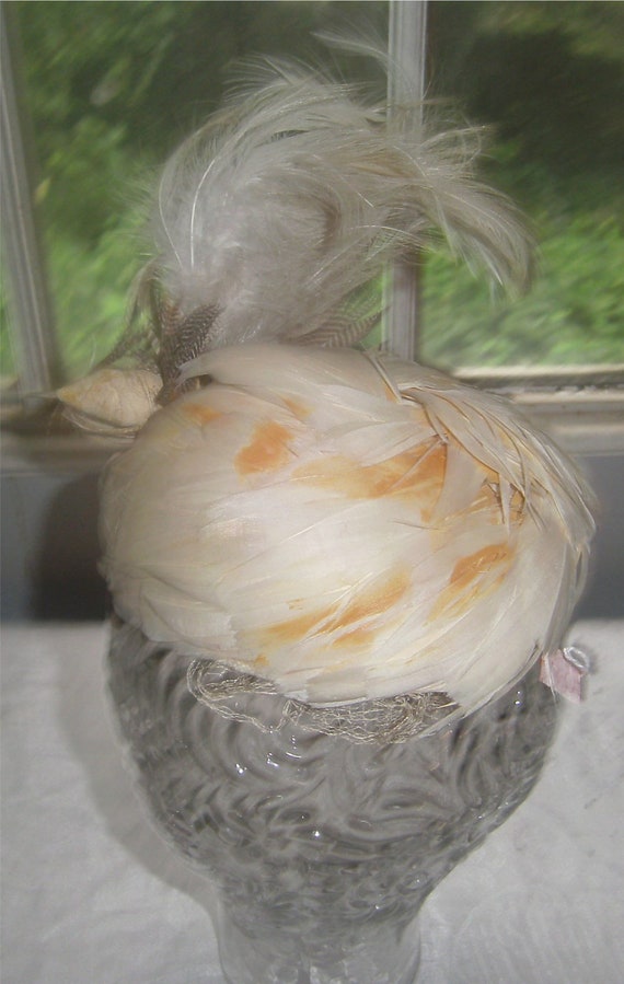 1920's Ostrich Feather Ladies' Hat