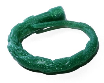 Urethral Sound Krakenoid - 12.5''- Probe - Platinum Silicone -  Mature