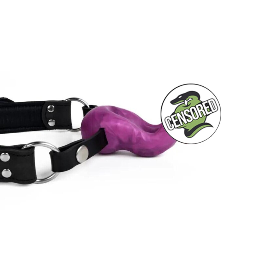 Tongue Me Extreme Silicone Tongue Vibrator with Mouth Guard
