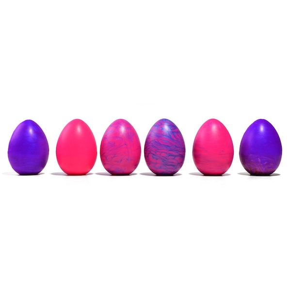 Kegel Eggs - 3 Sizes Set of 6 - Vaginal Eggs - Platinum Silicone - Sinnovator - Mature