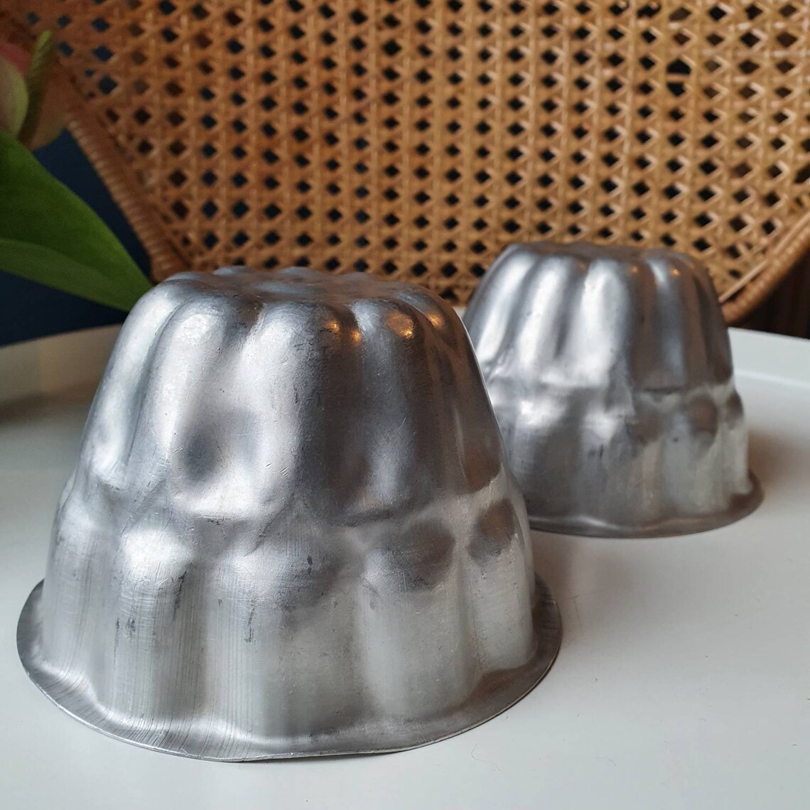 Vintage Metal Jelly Moulds Traditional Kitchen Decor Etsy