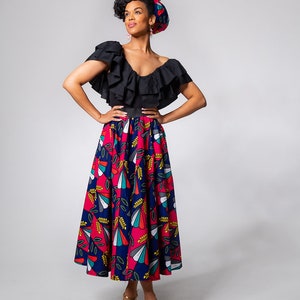 Jupe MIDAXI MULTICOLORE PETRA