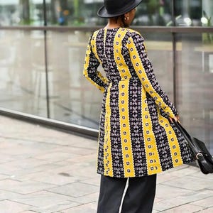 Oba Tribal Yellow Jacket Dresses
