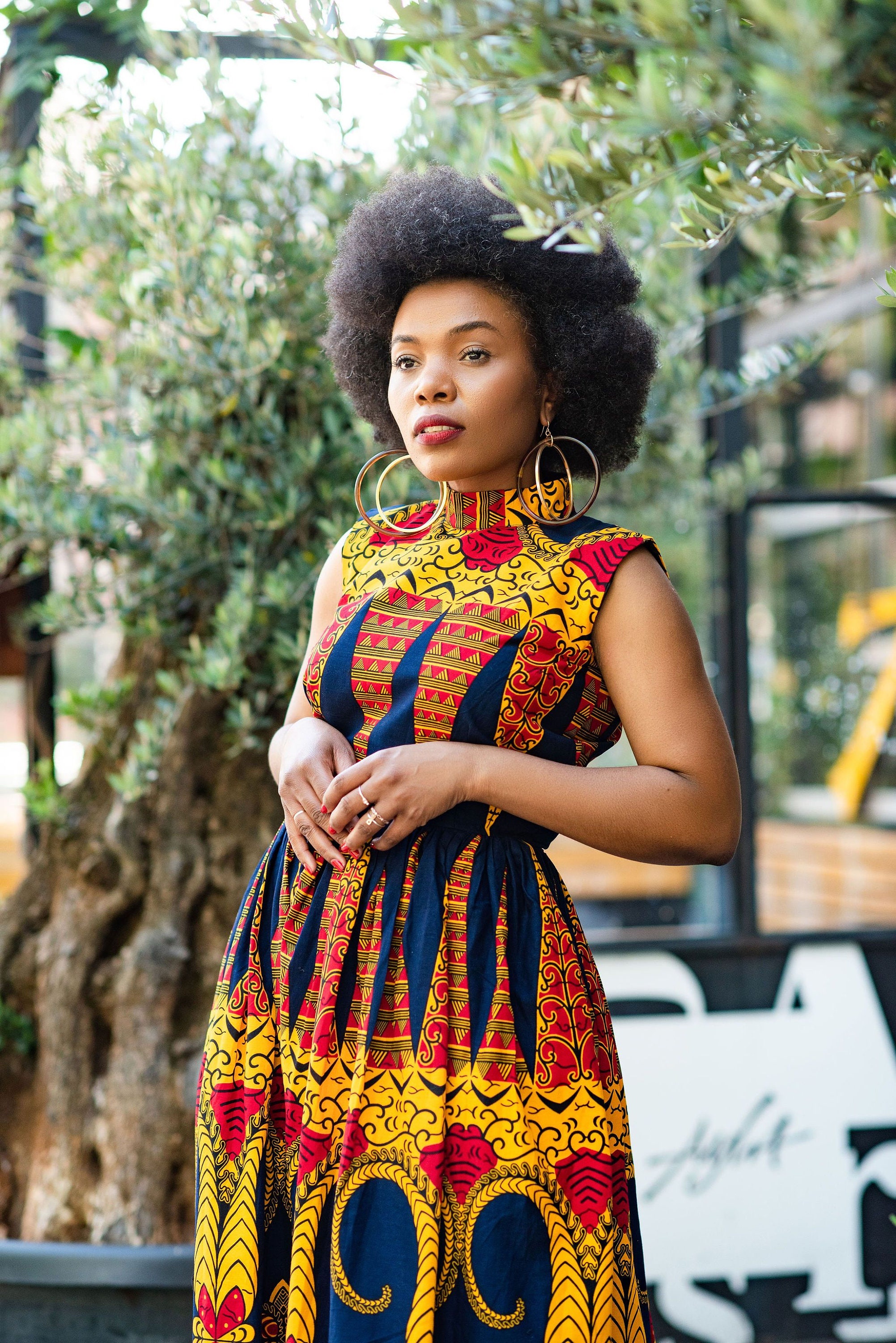 Asana Sleeveless Maxi Dress African Fashion Wear Trendy - Etsy