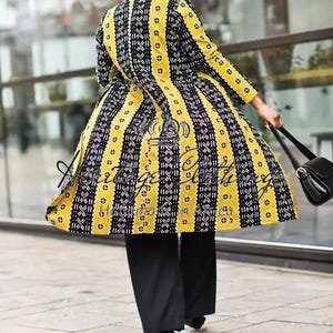Oba Tribal Yellow Jacket Dresses