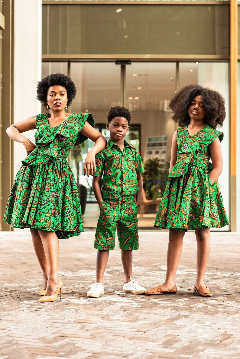 Mini-Me Lola Boy Set African Men Fashion Casual Wear African Style Men Dress Men Party Wear Clothing Christmas Gift Ideas image 7