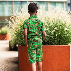 Mini-Me Lola Boy Set African Men Fashion Casual Wear African Style Men Dress Men Party Wear Clothing Christmas Gift Ideas image 4