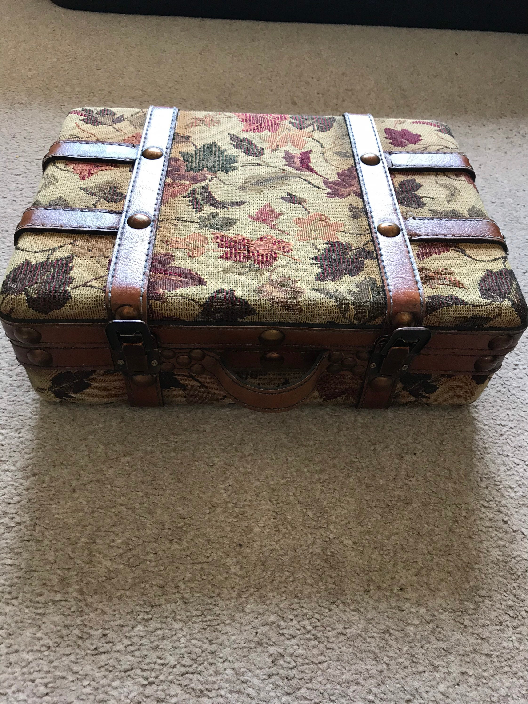 Vintage Wooden Suitcase Etsy UK