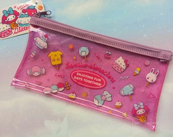 Glitter Pouches | Cute Japanese pouch | Makeup Pouch | Pencil Pouch | Accessories Pouch | Travel Pouch