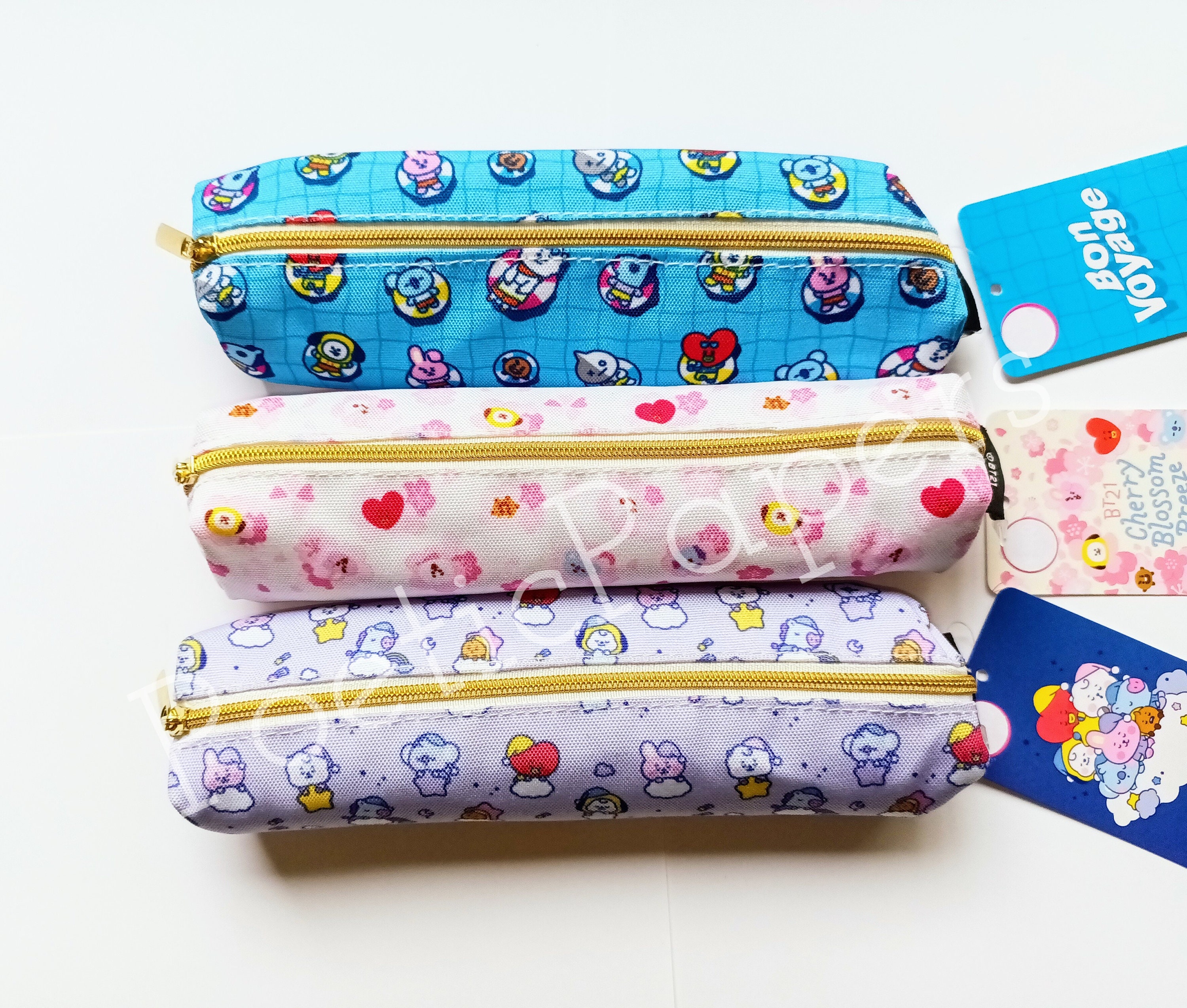 Pencil Pouch Bt21 Fanny Pack Funfob BT21 BTS Pencil Case Pencil