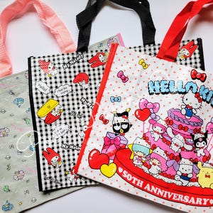 Cute Japanese Tote Bags | Large Capacity Tote Bags for Shopping | Grocery Shopping Bags | Cute Everyday Tote | Gift for Her | Summer Totes