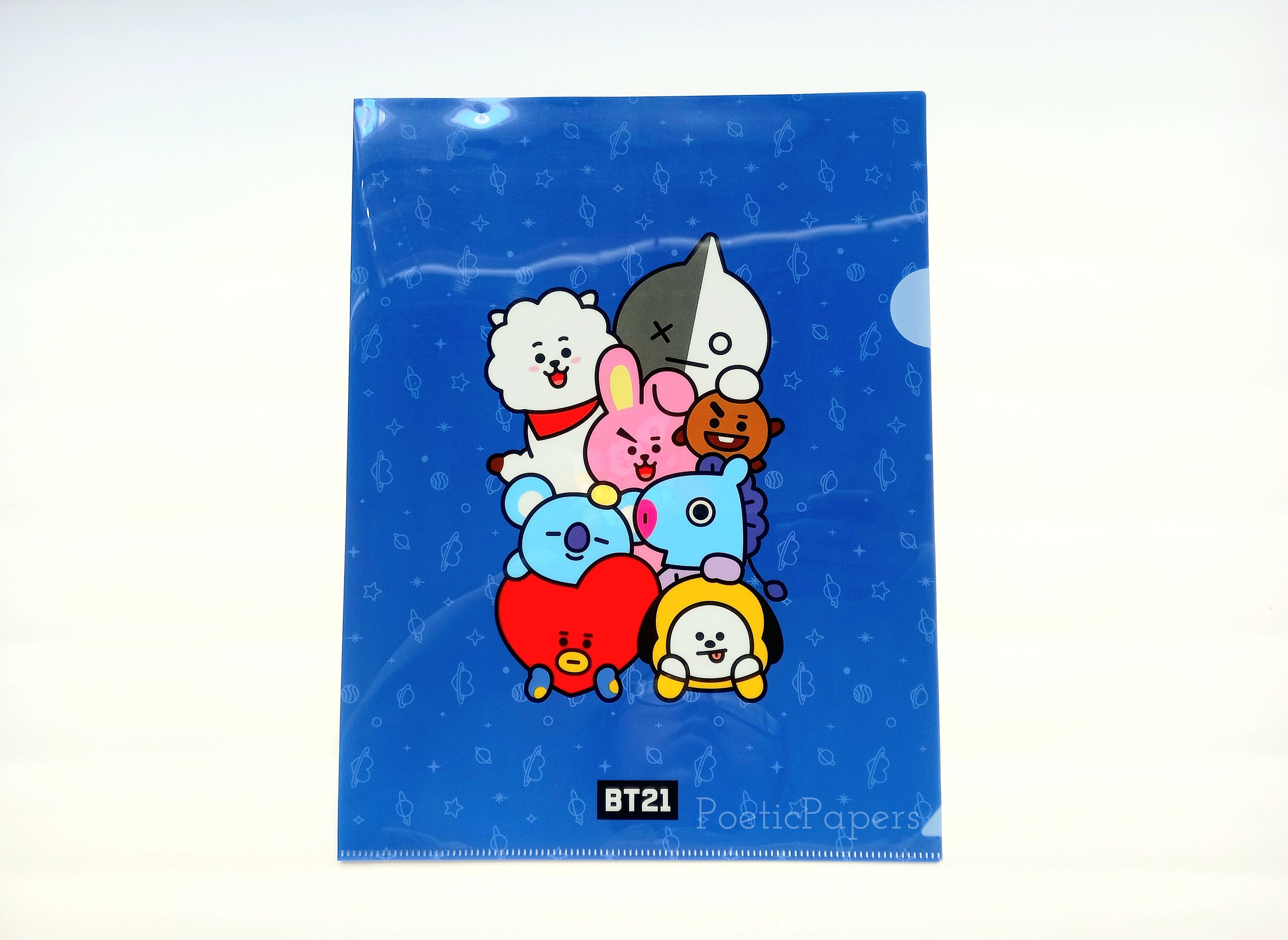 BT21 File Folder V1 | BTS Stationery | Cooky Chimmy Koya BT21 File Folder V1 | BTS Stationery | Cooky Chimmy Koya