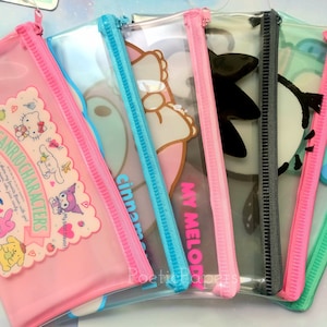 Clear Vinyl Pouches | Makeup Pouch | Pencil Pouch | Accessories Pouch | Travel Pouch